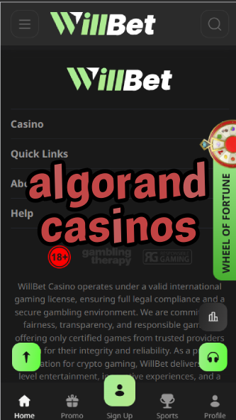 Algorand Casinos - ALGO Cryptocurrency Gambling-alwayshotcasino.casinoorder.vip